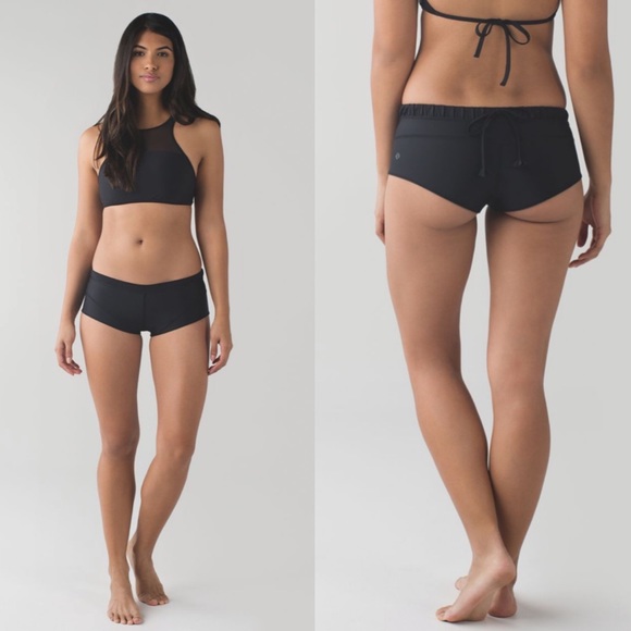 Lululemon Surf to Sand Boyshort Swim Bottoms